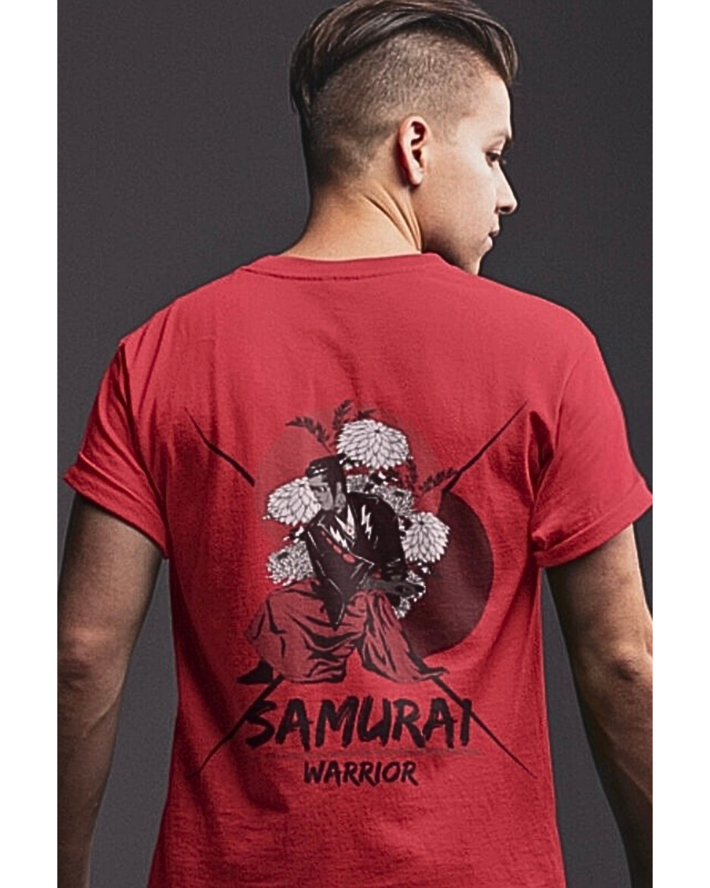 Samurai Warrior Graphic Tee – Bold Bushido Energy